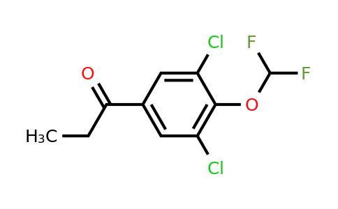 1803806-72-5 | 3',5'-Dichloro-4'-(difluoromethoxy)propiophenone