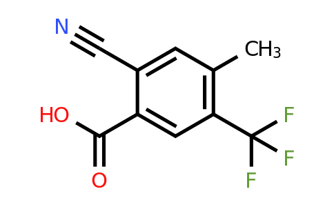 1803807-00-2 | 2-Cyano-4-methyl-5-(trifluoromethyl)benzoic acid