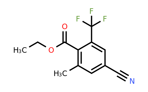 1803807-08-0 | Ethyl 4-cyano-2-methyl-6-(trifluoromethyl)benzoate