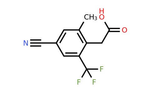 1803807-50-2 | 4-Cyano-2-methyl-6-(trifluoromethyl)phenylacetic acid
