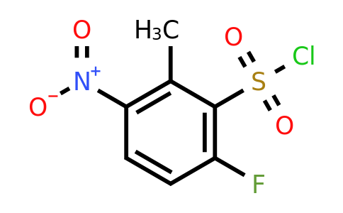 1803807-58-0 | 6-Fluoro-2-methyl-3-nitrobenzenesulfonyl chloride