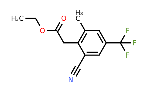 1803807-60-4 | Ethyl 2-cyano-6-methyl-4-(trifluoromethyl)phenylacetate