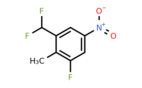 1803807-64-8 | 3-Fluoro-2-methyl-5-nitrobenzodifluoride