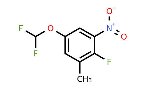 1803809-24-6 | 5-Difluoromethoxy-2-fluoro-3-nitrotoluene