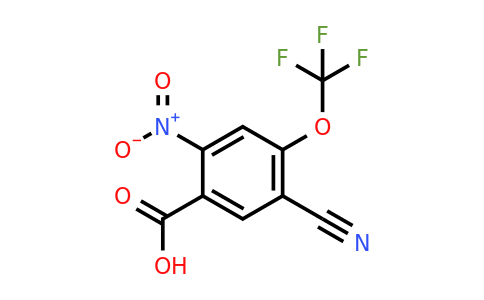 1803809-47-3 | 5-Cyano-2-nitro-4-(trifluoromethoxy)benzoic acid