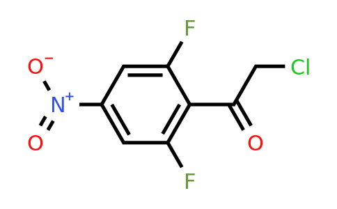 1803809-52-0 | 2',6'-Difluoro-4'-nitrophenacyl chloride