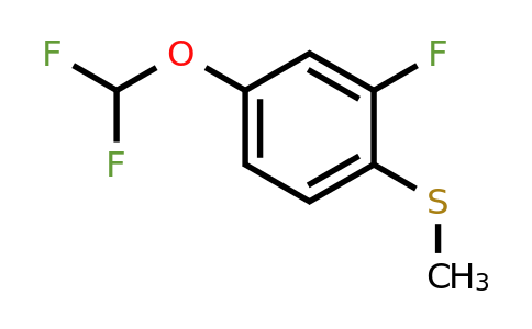1803809-79-1 | 4-Difluoromethoxy-2-fluorothioanisole