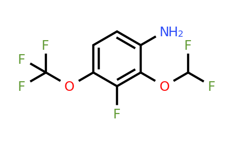 1803809-84-8 | 2-Difluoromethoxy-3-fluoro-4-(trifluoromethoxy)aniline