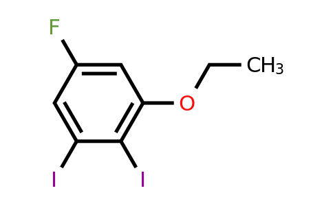 1803810-11-8 | 1,2-Diiodo-3-ethoxy-5-fluorobenzene