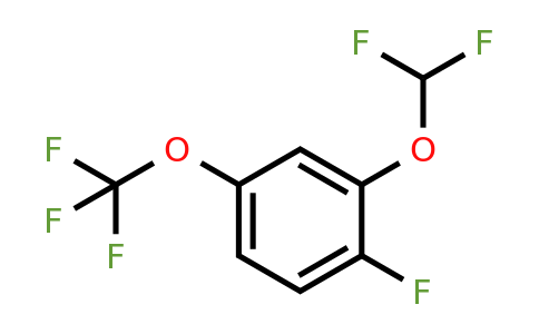 1803810-57-2 | 1-Difluoromethoxy-2-fluoro-5-(trifluoromethoxy)benzene