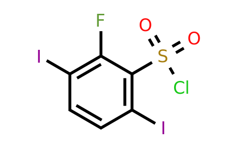 1803810-63-0 | 3,6-Diiodo-2-fluorobenzenesulfonylchloride