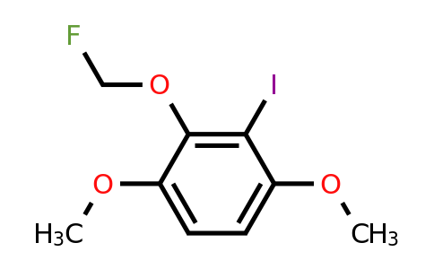 1803810-74-3 | 1,4-Dimethoxy-2-iodo-3-(fluoromethoxy)benzene