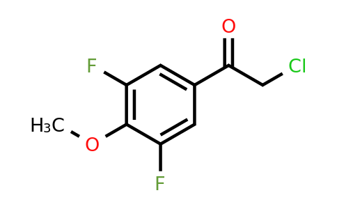 1803811-70-2 | 3',5'-Difluoro-4'-methoxyphenacyl chloride