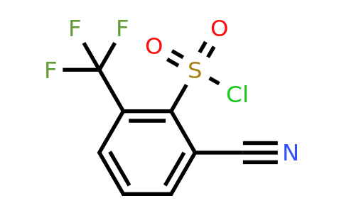 1803812-10-3 | 2-Cyano-6-(trifluoromethyl)benzenesulfonylchloride