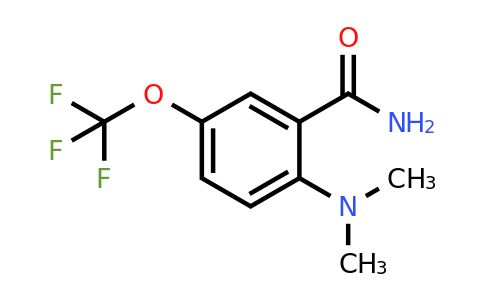 1803812-25-0 | 2-Dimethylamino-5-(trifluoromethoxy)benzamide