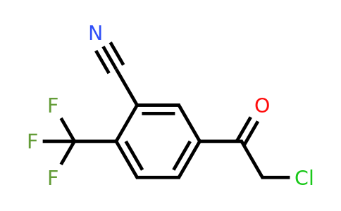 1803812-34-1 | 3'-Cyano-4'-(trifluoromethyl)phenacyl chloride