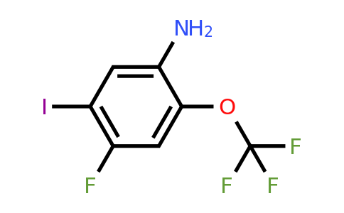 1803812-55-6 | 4-Fluoro-5-iodo-2-(trifluoromethoxy)aniline