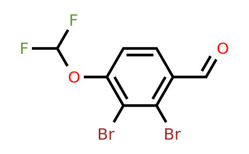 1803812-87-4 | 2,3-Dibromo-4-(difluoromethoxy)benzaldehyde