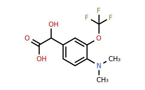 1803812-96-5 | 4-Dimethylamino-3-(trifluoromethoxy)mandelic acid