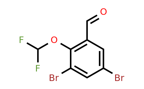 1803813-01-5 | 3,5-Dibromo-2-(difluoromethoxy)benzaldehyde