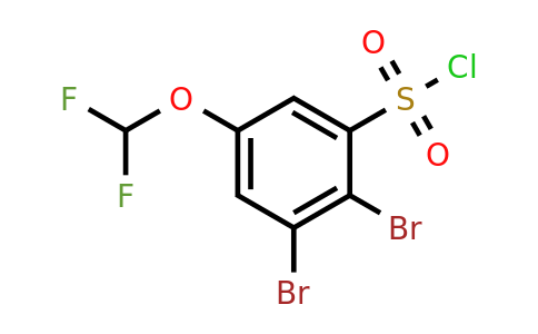 1803813-31-1 | 2,3-Dibromo-5-(difluoromethoxy)benzenesulfonyl chloride