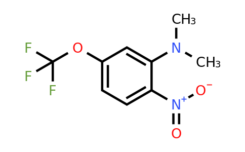 1803813-65-1 | 1-Dimethylamino-2-nitro-5-(trifluoromethoxy)benzene