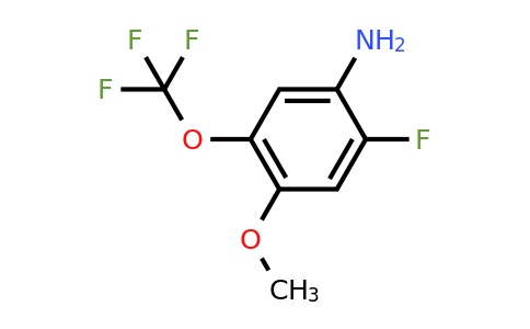 1803813-95-7 | 2-Fluoro-4-methoxy-5-(trifluoromethoxy)aniline