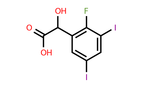 1803814-38-1 | 3,5-Diiodo-2-fluoromandelic acid