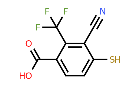 1803814-42-7 | 3-Cyano-4-mercapto-2-(trifluoromethyl)benzoic acid