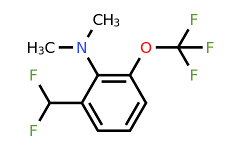 1803814-48-3 | 2-Dimethylamino-3-(trifluoromethoxy)benzodifluoride