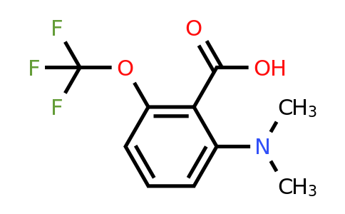 1803814-54-1 | 2-Dimethylamino-6-(trifluoromethoxy)benzoic acid