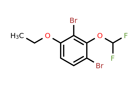 1803814-58-5 | 1,3-Dibromo-2-difluoromethoxy-4-ethoxybenzene