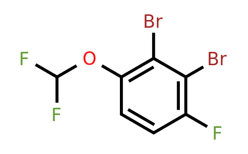 1803814-72-3 | 1,2-Dibromo-3-difluoromethoxy-6-fluorobenzene