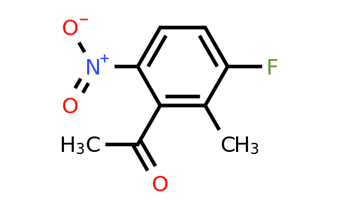 1803814-93-8 | 3'-Fluoro-2'-methyl-6'-nitroacetophenone