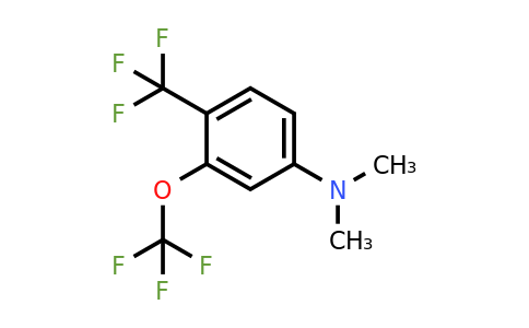 1803814-98-3 | 4-Dimethylamino-2-(trifluoromethoxy)benzotrifluoride