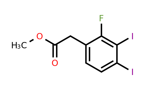 1803814-99-4 | Methyl 3,4-diiodo-2-fluorophenylacetate