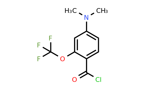 1803815-04-4 | 4-Dimethylamino-2-(trifluoromethoxy)benzoyl chloride