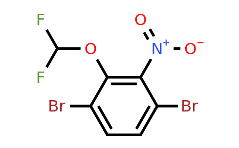 1803815-29-3 | 1,4-Dibromo-2-difluoromethoxy-3-nitrobenzene