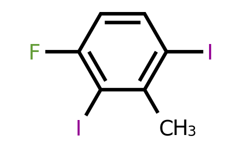 1803815-34-0 | 2,6-Diiodo-3-fluorotoluene