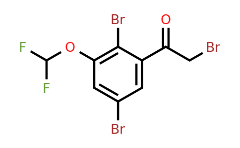 1803815-40-8 | 2',5'-Dibromo-3'-(difluoromethoxy)phenacyl bromide
