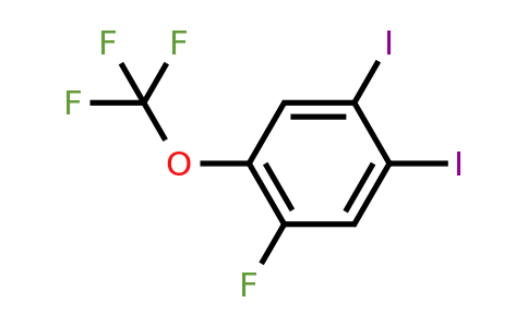 1803815-42-0 | 1,2-Diiodo-4-fluoro-5-(trifluoromethoxy)benzene