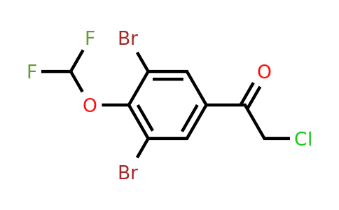 1803815-56-6 | 3',5'-Dibromo-4'-(difluoromethoxy)phenacyl chloride