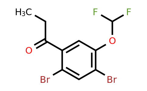 1803815-94-2 | 2',4'-Dibromo-5'-(difluoromethoxy)propiophenone