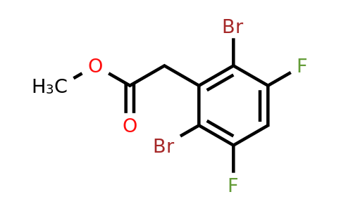 1803816-34-3 | Methyl 2,6-dibromo-3,5-difluorophenylacetate