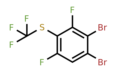1803816-63-8 | 1,2-Dibromo-3,5-difluoro-4-(trifluoromethylthio)benzene