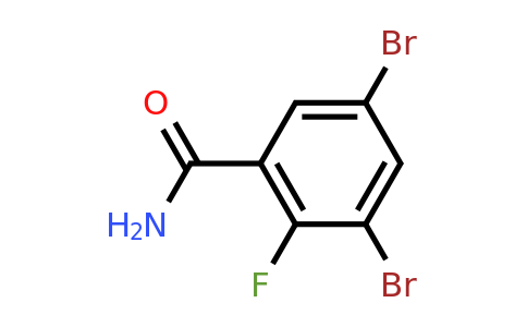 1803816-87-6 | 3,5-Dibromo-2-fluorobenzamide