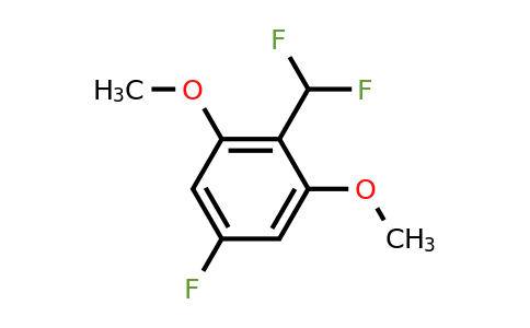 1803817-25-5 | 2,6-Dimethoxy-4-fluorobenzodifluoride