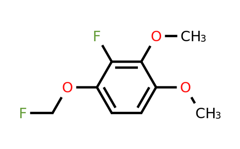 1803817-40-4 | 1,2-Dimethoxy-3-fluoro-4-(fluoromethoxy)benzene