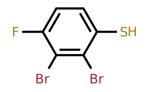 1803817-42-6 | 2,3-Dibromo-4-fluorothiophenol