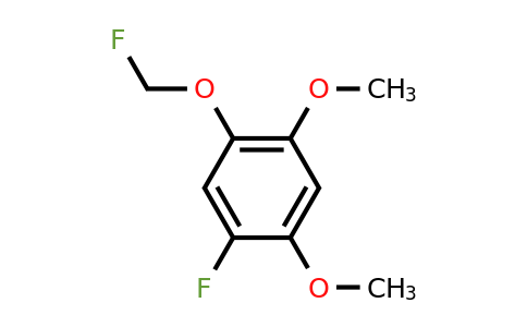 1803817-43-7 | 1,5-Dimethoxy-2-fluoro-4-(fluoromethoxy)benzene